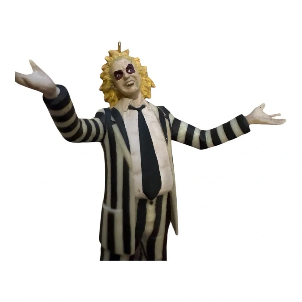Hallmark Keepsake Ornament Beetlejuice Tim Burton 2015 Movie Figure